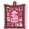 "My True Love Has Four Paws" Customized Blanket For Dogs