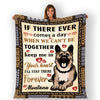 "I Will Stay There Forever" Custom Blanket For Dogs