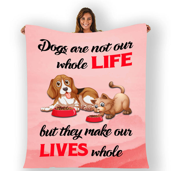 Fleece Blanket For Dog Lovers