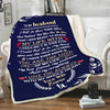 "You Are The Love Of My Life" Personalized Blanket For Husband