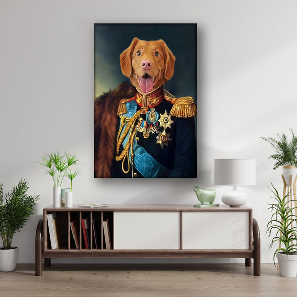 The Noble - Personalized Canvas For Pet