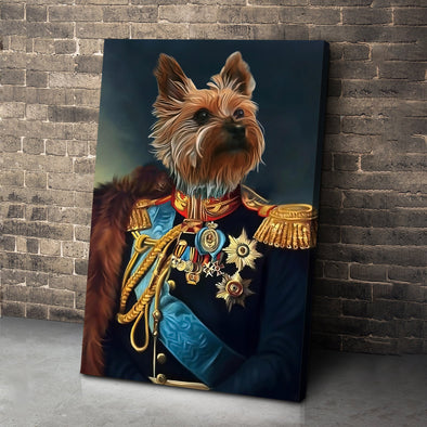 The Noble - Personalized Canvas For Pet