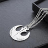 I Know  I Love You Couple Necklace