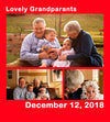 Personalized Blanket - Lovely Grandparents With Your Photo