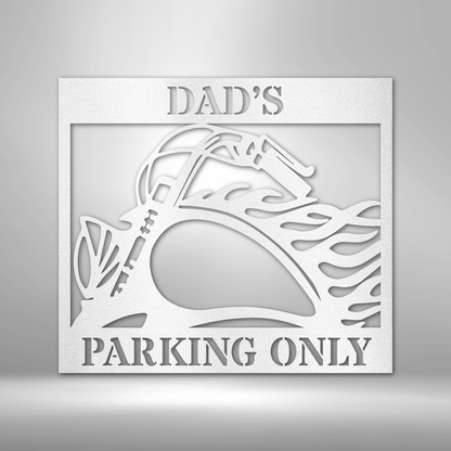 Hog Parking - Steel Sign