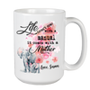 Life Doesn't Come With A Manual Customized Coffee Mug For Mom
