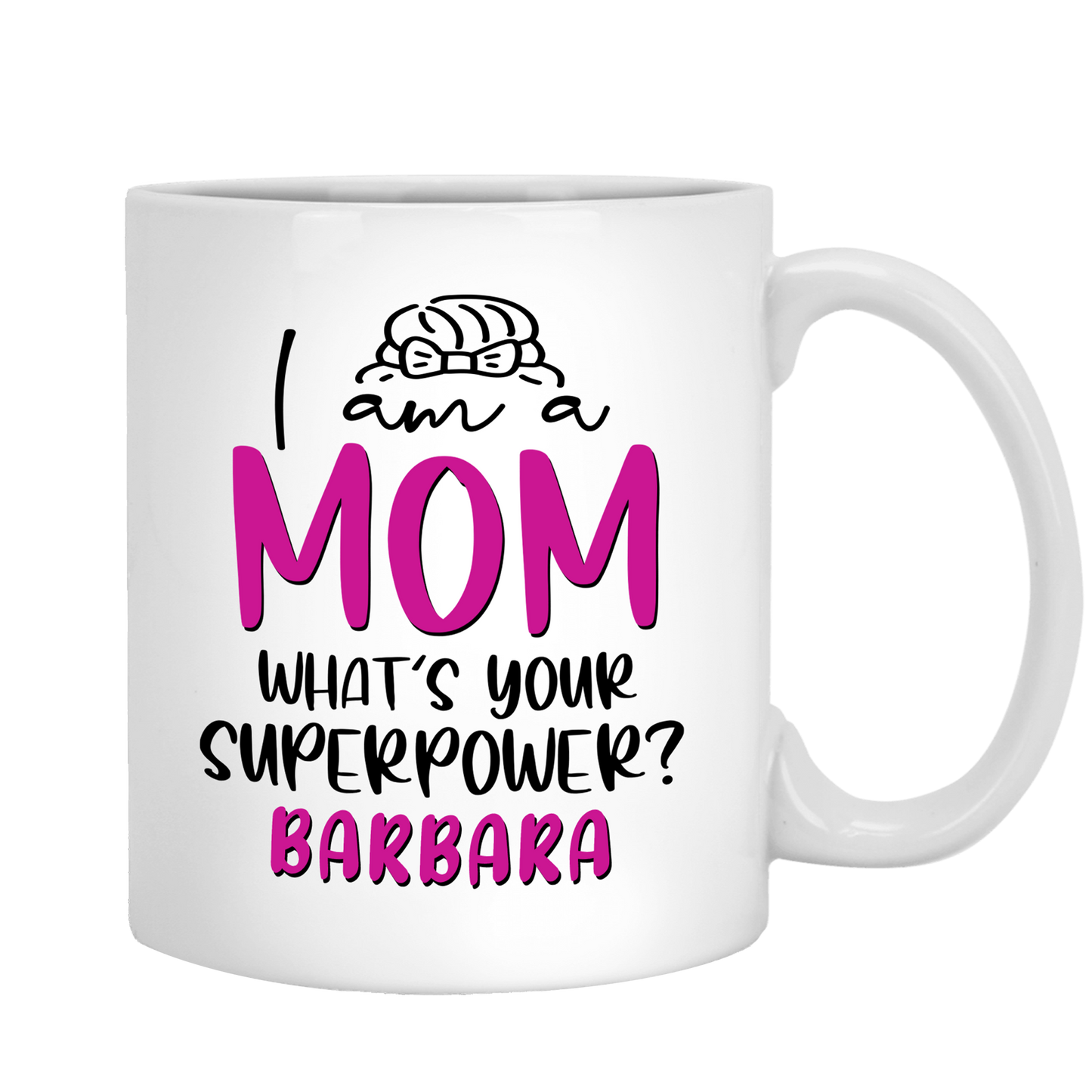 Customized I Am A Mom Ceramic Coffee Mug