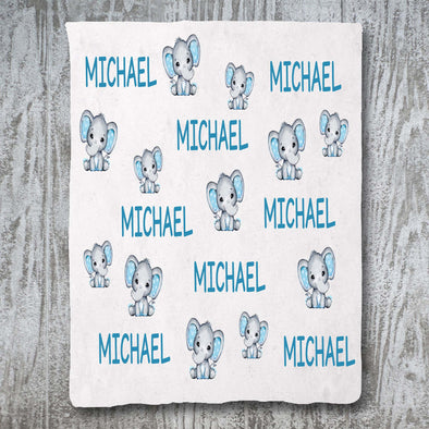 Personalized Name Fleece Blanket For Kids