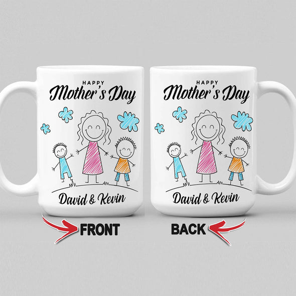 Happy Mother's Day Personalized Coffee Mug