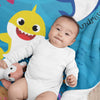 Customized Baby Shark Kids Blanket
