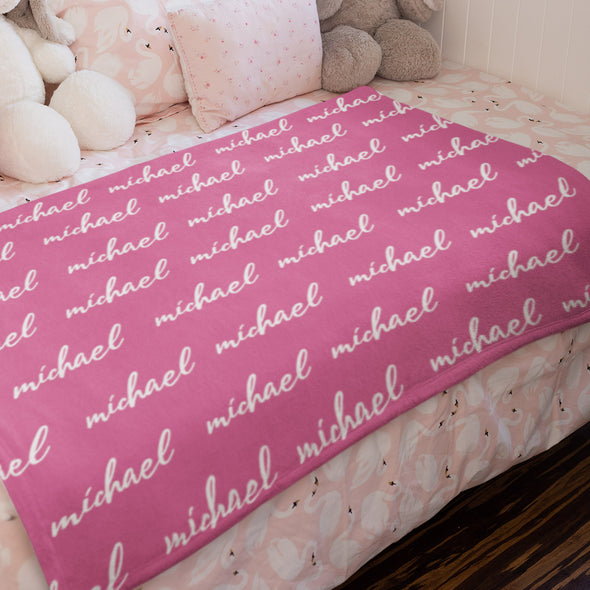 Personalized Baby Blanket For Kids