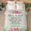 To Our Mom And Dad We Love You Customized Blanket