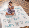 Personalized Name Fleece Blanket For Kids