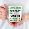 You Mean The World To Me Coffee Mug For Mom