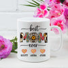 Best Mom Ever Custom Coffee Mug For Mom With Names