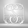 Classic Family Name - Steel Sign