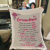 "We Love You" Grandma Customized Blanket For Grandma/Grandpa/Mamma/Papa/Auntie