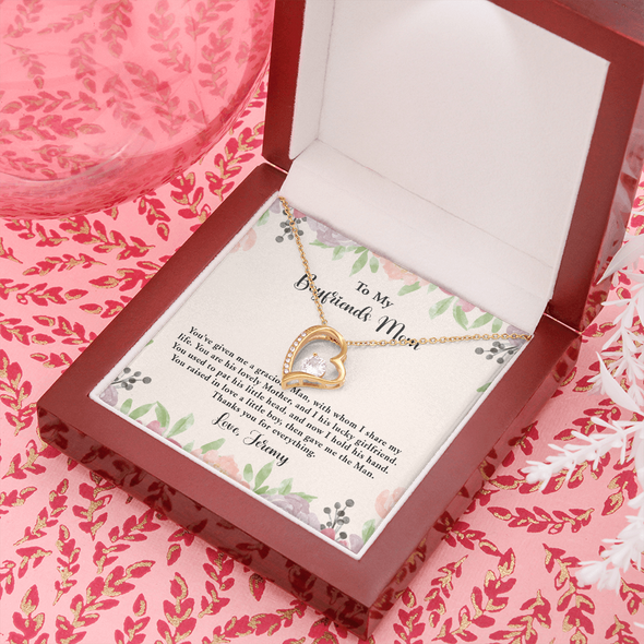 For Boyfriend's Mom, Forever Love Necklace, Mother's Day Gift For Her, Christmas Gift, Birthday Gift, Necklace For Her, Precious Gift For Her, Jewelry For Her