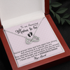 To An Amazing Mama To Be, Infinity Hearts Necklace, Mother's Day, Anniversary, Birthday, Mother's Day, Christmas, Gift For Her Valentine's Day, Jewelry For Mom, Customized Pendant For Newly Mom