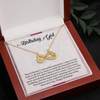 Birthday Girl, Infinity Hearts Necklace, Birthday Gift For Her, Jewelry For Her, Present For Her Birthday, Necklace For Her, Gift For Her