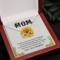 Mom, Infinity Hearts Necklace With For All The Special Little Things You Do Message Card, Mother's Day Gift From Daughter, Birthday, Anniversary, Jewelry For Her, Pendant For Her