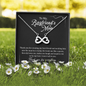 To My Boyfriend's Mom, Infinity Hearts Necklace, Birthday, Gift For Her, Valentine's Day, Jewelry For Mom, Silver Pendant, Christmas, Mother's Day, Thank You For Everything