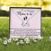 To An Amazing Mama To Be, Infinity Hearts Necklace, Mother's Day, Anniversary, Birthday, Mother's Day, Christmas, Gift For Her Valentine's Day, Jewelry For Mom, Customized Pendant For Newly Mom