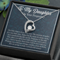 On Your Pregnancy, Forever Love Necklace With You Are Going to Make A Wonderful Mama Message Card, Pendant For Her, Pregnancy Gift For Your Daughter, Necklace For Her