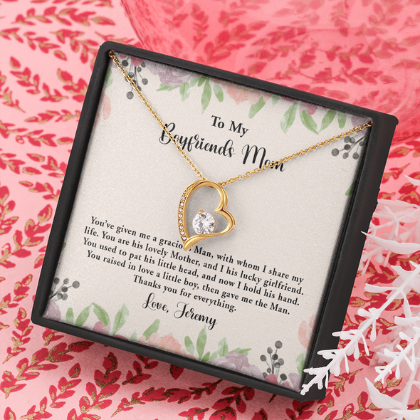 For Boyfriend's Mom, Forever Love Necklace, Mother's Day Gift For Her, Christmas Gift, Birthday Gift, Necklace For Her, Precious Gift For Her, Jewelry For Her