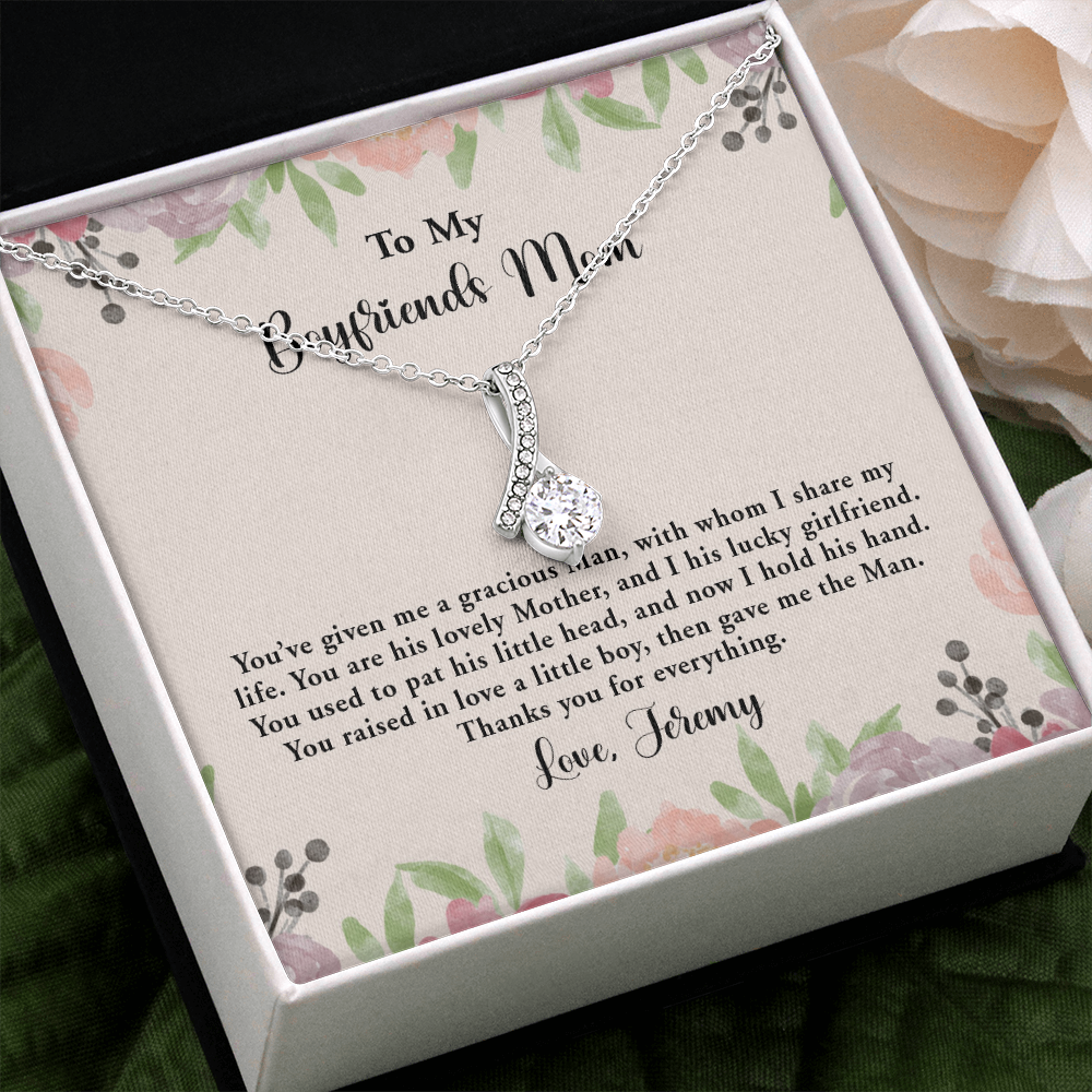 For Boyfriend's Mom, Alluring Beauty Necklace, Mother's Day Gift For Her, Christmas Gift, Birthday Gift, Necklace For Her, Precious Gift For Her, Jewelry For Her