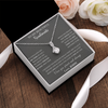 To My Beautiful Soulmate, Alluring Beauty Necklace, Custom Necklace For Wife, Anniversary, Gift For Her, Birthday, Valentine's Day, Christmas, Pendant For Couples