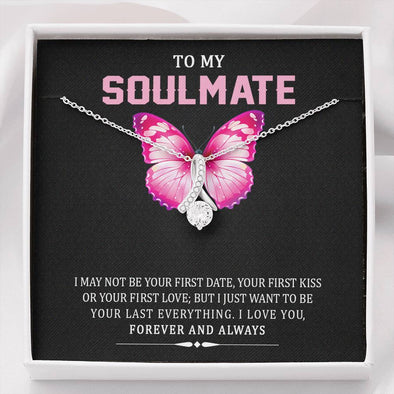 To My Future Wife Alluring Beauty Necklace, to My Wife, Necklace for Girlfriend, Necklaces for Wife From Husband With Message Card and Gift Box