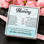 To My Mommy, Alluring Beauty Necklace, Birthday, Mother's Day, Christmas, Anniversary, Gift For Her, Valentine's Day, Jewelry For Mom, Pendant For Mom