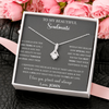 To My Beautiful Soulmate, Alluring Beauty Necklace, Custom Necklace For Wife, Anniversary, Gift For Her, Birthday, Valentine's Day, Christmas, Pendant For Couples