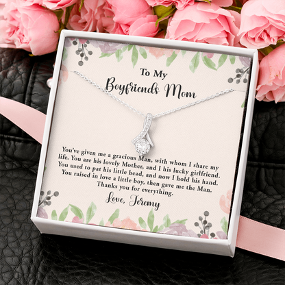 For Boyfriend's Mom, Alluring Beauty Necklace, Mother's Day Gift For Her, Christmas Gift, Birthday Gift, Necklace For Her, Precious Gift For Her, Jewelry For Her