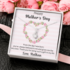 Happy Mother's Day, Alluring Beauty Necklace, Birthday, Mother's Day, Christmas, Anniversary, Gift For Her, Valentine's Day, Jewelry For Mom, Pendant For Mom