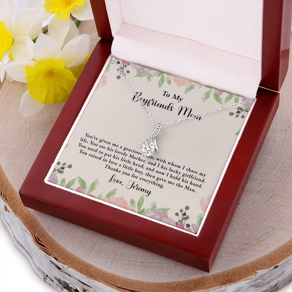 For Boyfriend's Mom, Alluring Beauty Necklace, Mother's Day Gift For Her, Christmas Gift, Birthday Gift, Necklace For Her, Precious Gift For Her, Jewelry For Her