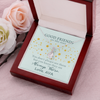 To My Good Friends, Alluring Beauty Necklace With You Don't Always See Them Custom Message Card, Jewelry For Her, Birthday, Gift For Her, Necklace for Her