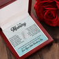 To My Mommy, Alluring Beauty Necklace, Birthday, Mother's Day, Christmas, Anniversary, Gift For Her, Valentine's Day, Jewelry For Mom, Pendant For Mom