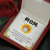 I Need To Say I Love You Mom, Customized Necklace With Message Card, Silver Jewelry For Her, Gift For Mother's Day, Birthday, Christmas, Gift Ideas