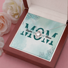 Mom Customized Pendant, Love Knot Necklace, Customized Pendant For Her, Mother’s Day Gift For Her, Birthday Gift, Christmas, Anniversary, Gift For Her, Valentine's Day, Jewelry For Her