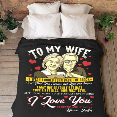 "To My Life" Premium Personalized Blanket