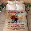 "TO MY GORGEOUS WIFE " PERSONALIZED PREMIUM BLANKET