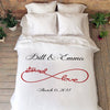 Eternal Love Couples Blanket