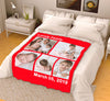 Personalized Blanket - Lovely Family With Your Photo