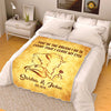 "You Are My Beauty" Premium Personalized Blanket