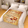 "TO MY WIFE " PERSONALIZED PREMIUM BLANKET