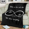 Infinity Love Personalized Blanket