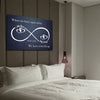 Custom Infinity Love Canvas Wallart