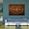 "Love Forever & Ever" Couple Wall Art